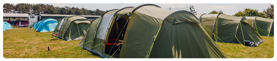 the Tourist Trophy campsite